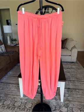 Free People Momentum Balloon Pants - Size M - NWT - MSRP $128 - SOLD OUT COLOR